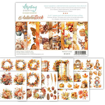 Paper pad Autumnbook 15.2x20.3cm p/24vel