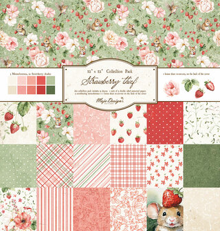 This Collection pack includes 15 sheets - one each of the 9 double sided papers, 5 coordinating monochromes, plus 1 bonus sheet