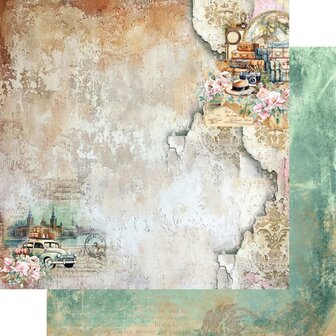 Paper pad  Memories from the Trip 15x15cm p/24vel