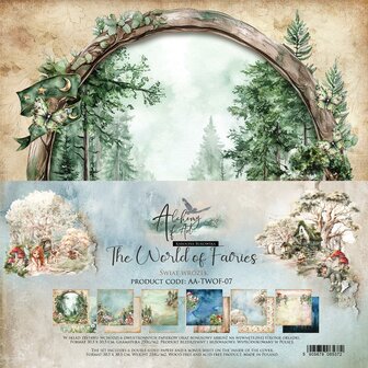 Paper pad The World of Fairies 30.5x30.5cm p/6vel