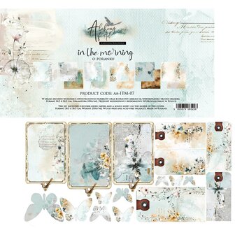 Paper pad In the Morning 15x15cm p/24vel