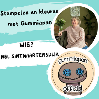 Workshop 7: Gummiapan Stempelen met Nel tijd: 15.15-15.45 vrijdag