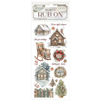 The Owl&#039;s House Rub-On 10x21cm Cottage