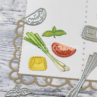 Stans pasta basilicum tomaat en ui p/st