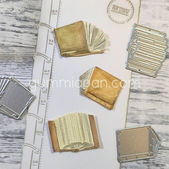 Stans 3 openslaande boeken p/st