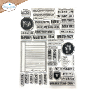 Stamp Botanical Blend Stamps About Me p/st