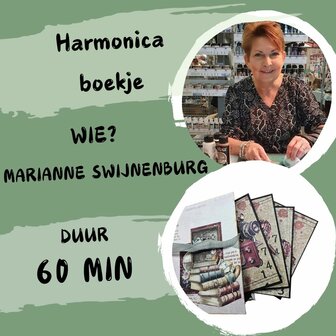 Workshop: Marianne harmonicaboekje tijd: 10.30-11.30 zaterdag