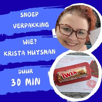 Workshop: Cadeau verpakking Krista met Studio Light tijd: 14.30-15.00 zaterdag