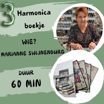Workshop passe-partout:  3 workshops van 22,50 voor 17.50 euro