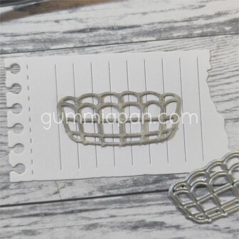 Stans draadmandje laag 41x18mm p/st