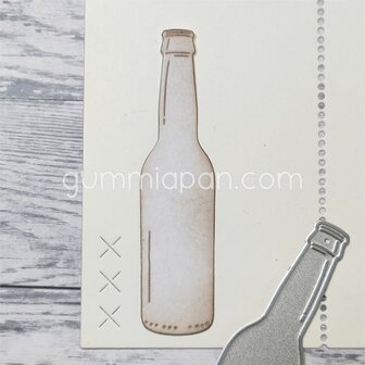 Stans grote rechte fles 20x82mm p/st