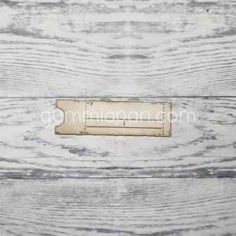 Stans middel journal met duim 66x20mm p/st