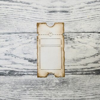Stans ticket breed vertical hart 30x60mm p/st