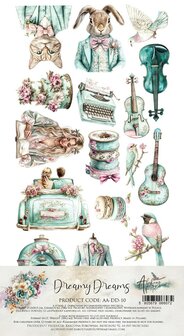 Extras set Dreamy Dreams 15x30.5cm p/6vel
