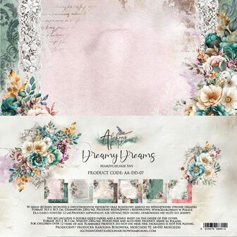 Paper pad Dreamy dreams 30.5x30.5cm p/6vel