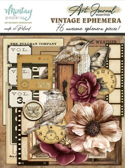 Art Journal Ephemera Pack Vintage p/76st