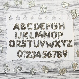 Stans Alfabet ballonletters 16mm p/st