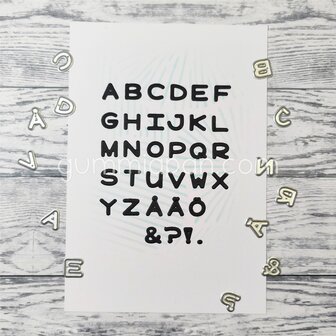 Stans Alfabet BOSTON 9mm p/st