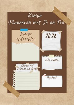 Planneren met Jo en Fre 12 maanden in 2026