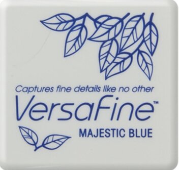 Inktkussen Majestic Blue  p/st Versafine mini