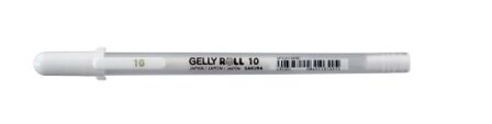 Sakura &bull; Gelly Roll  glitter wit 10 p/st