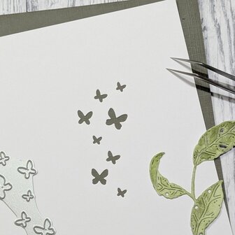 Stans texture vlinders 31x54mm p/st