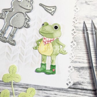 Stans Kikker in rubberen laarzen p/st