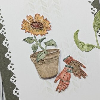 Stans tuin handschoenen p/st