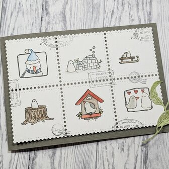 Stans postzegel background nr3 95x140mm p/st