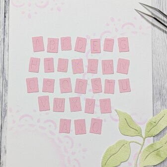 Stans Alfabet Texas 10-11mm p/st