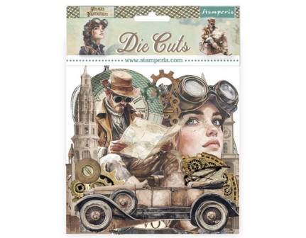 Die cuts Voyages Fantastiques p/33st