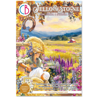Yellowstone A4 Junk Journal Ephemera Book p/32vel