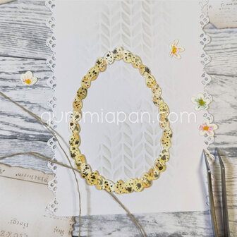 Stans Eieren krans smal 58x83mm p/st