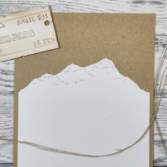 Stans Mountain border berg 105x29mm p/st