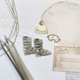 Stans Skimuts, boots en bril  p/st