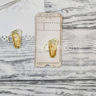 Stans kleine hete chocola 14x20mm p/st