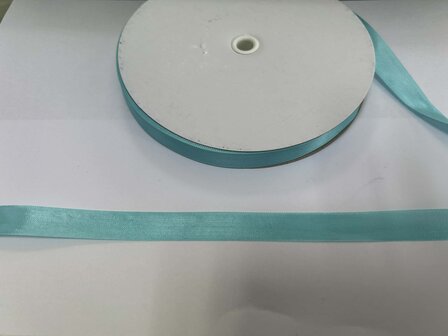 Seambinding LT Peacock licht F101 15mm p/mtr kreukellint 