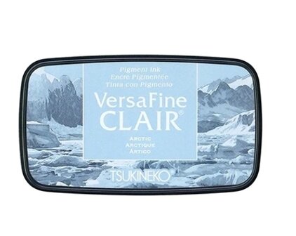 Inktkussen Versafine Clair Arctic, lichtblauw 9x5cm p/st