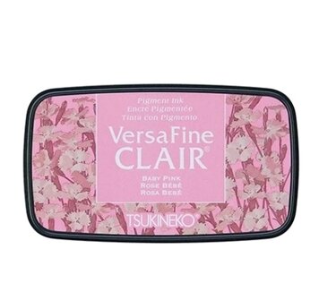 Inktkussen Versafine Clair Baby Pink 9x5cm p/st