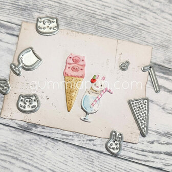 Stans Teddy Ice Cream Set 1 23-27mm p/st