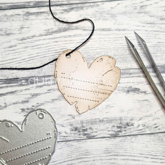 Stans Old Heart Note 47x44mm p/st