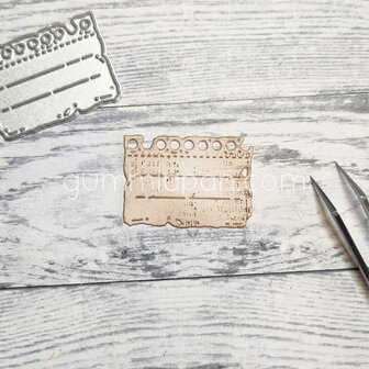 Stans Note with lines 34x24mm p/st