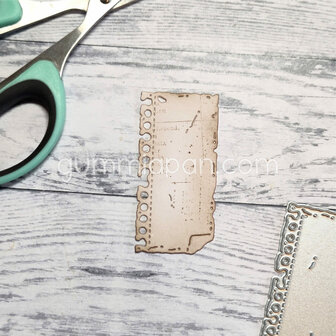 Stans Paper with folded corner 24x49mm p/st