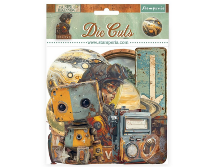 Die cuts a New Beginning p/45st