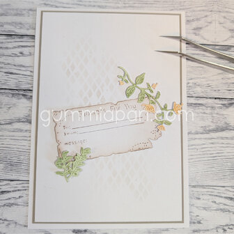 Stans Old Flowers For You Ticket 72x35mm p/st