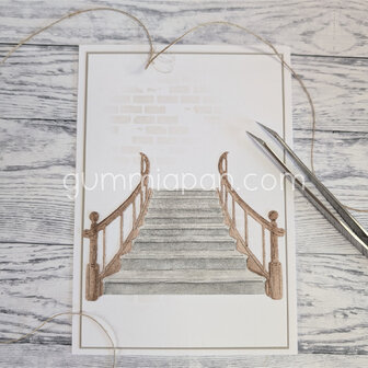 Stans trap met relingen p/st