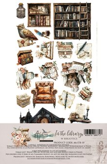Extras set In the Library 15x30.5cm p/6vel  