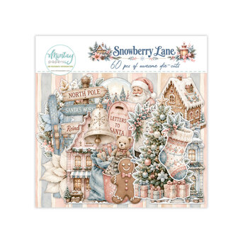Die cuts  Snowberry Lane p/60st