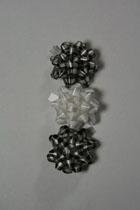 Starbow ruit en wit 5cm p/25st