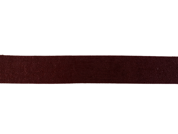 Lint zijde bordeaux 15mm p/mtr SYRIA